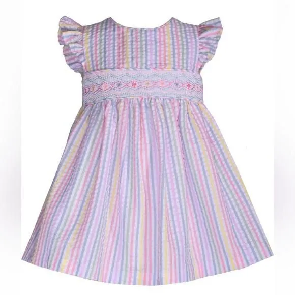 Product image for Iris & Ivy stripped dress in 12month. NWT