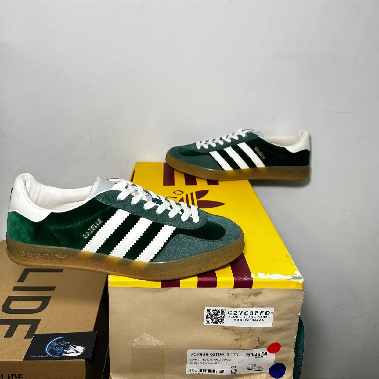 adidas gazelle silver green womens Adidas Gazelle x Gucci GG Monogram Green & Pink  Ar Store