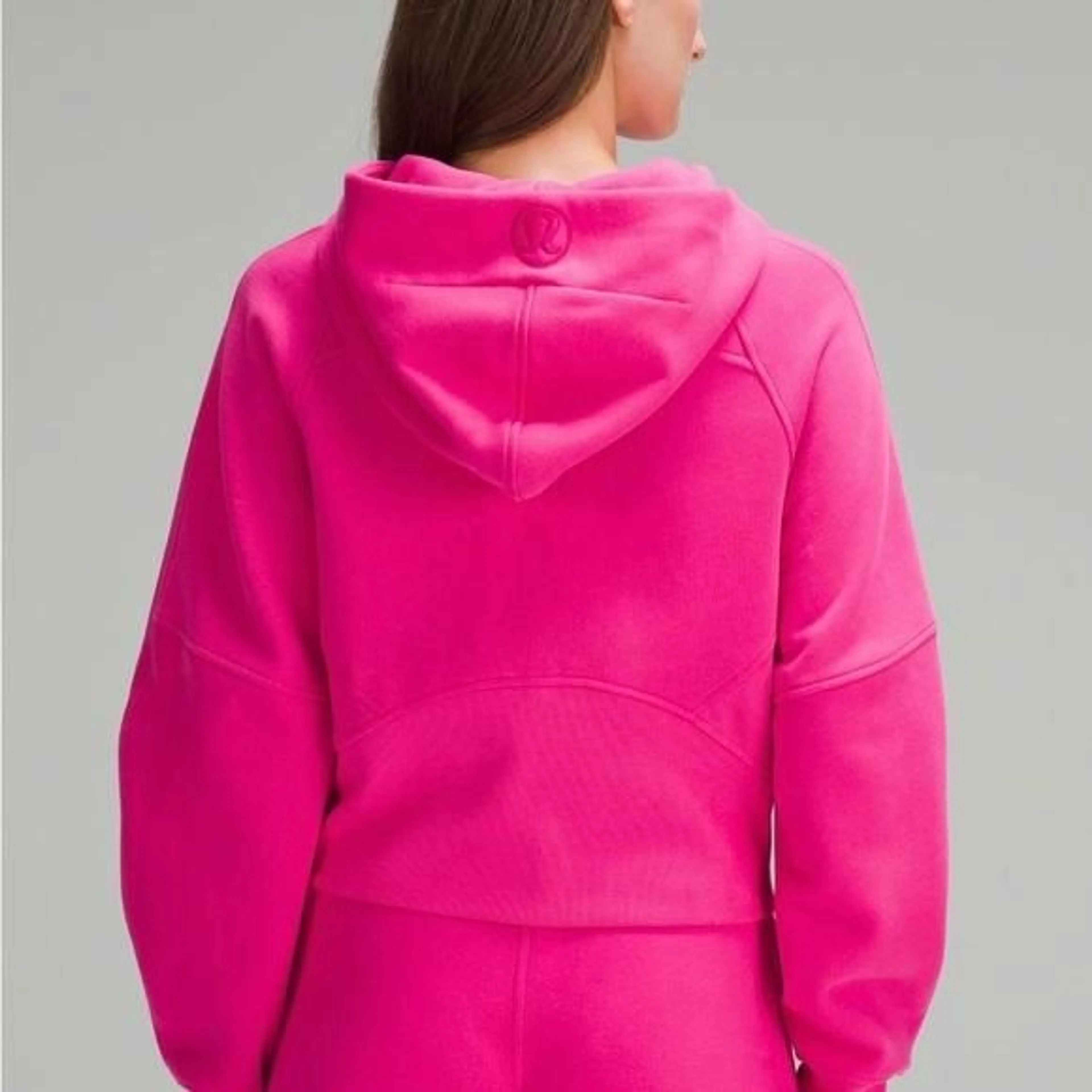 lululemon scuba oversized half zip hoodie Size XL/XXL Pink