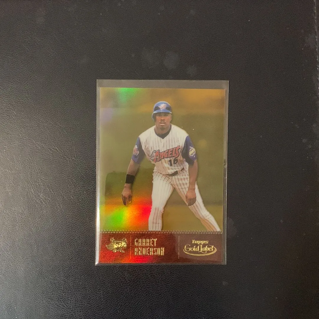Product image for 2001	Gold Label	Garret Anderson