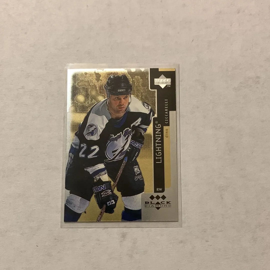 Product image for 1997-98	Black Diamond	Dino Ciccarelli