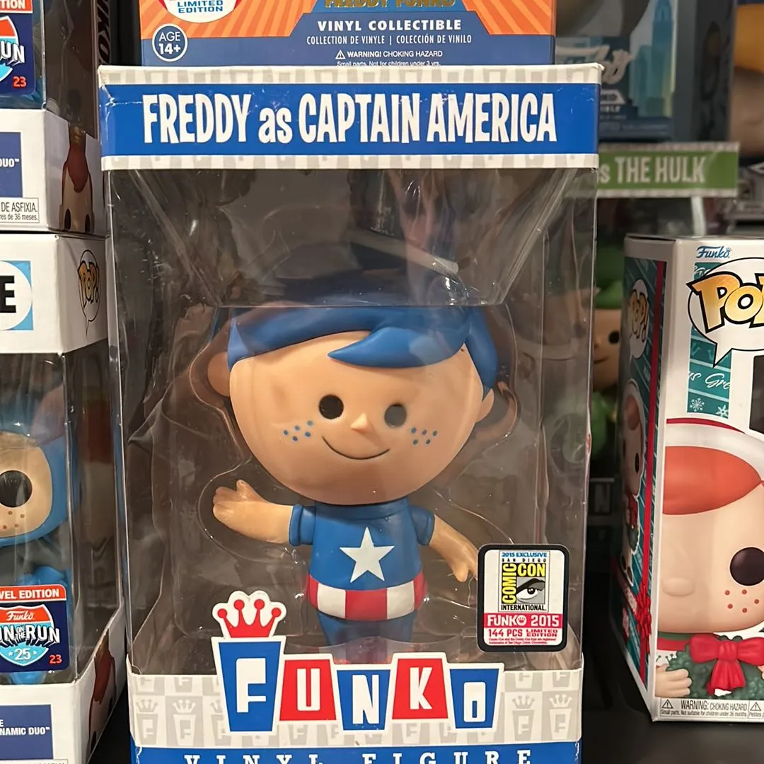 Product image for Freddy as Captain America