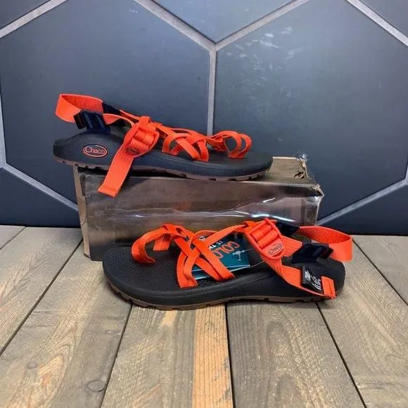 Product image for New W/ Damaged Box! Womens Chaco Zcloud X2 Strappy Summer Sandal Orange Size 8