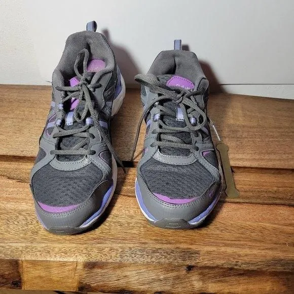 Product image for Womens Ryka Revenant purple and gray walking size 8 tennis shoes