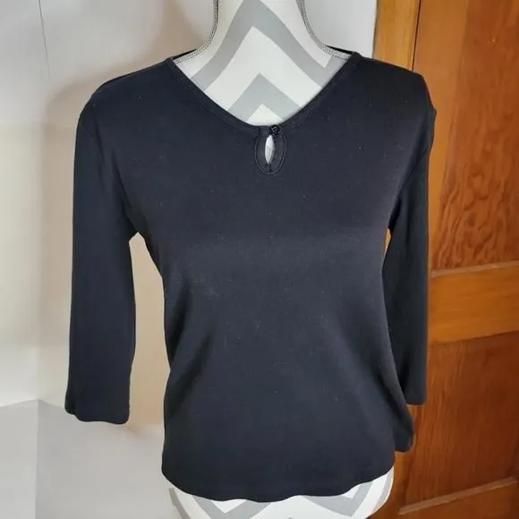 Product image for Womens Anne Klein Sport 3/4 sleeve sweater Size Petite XL