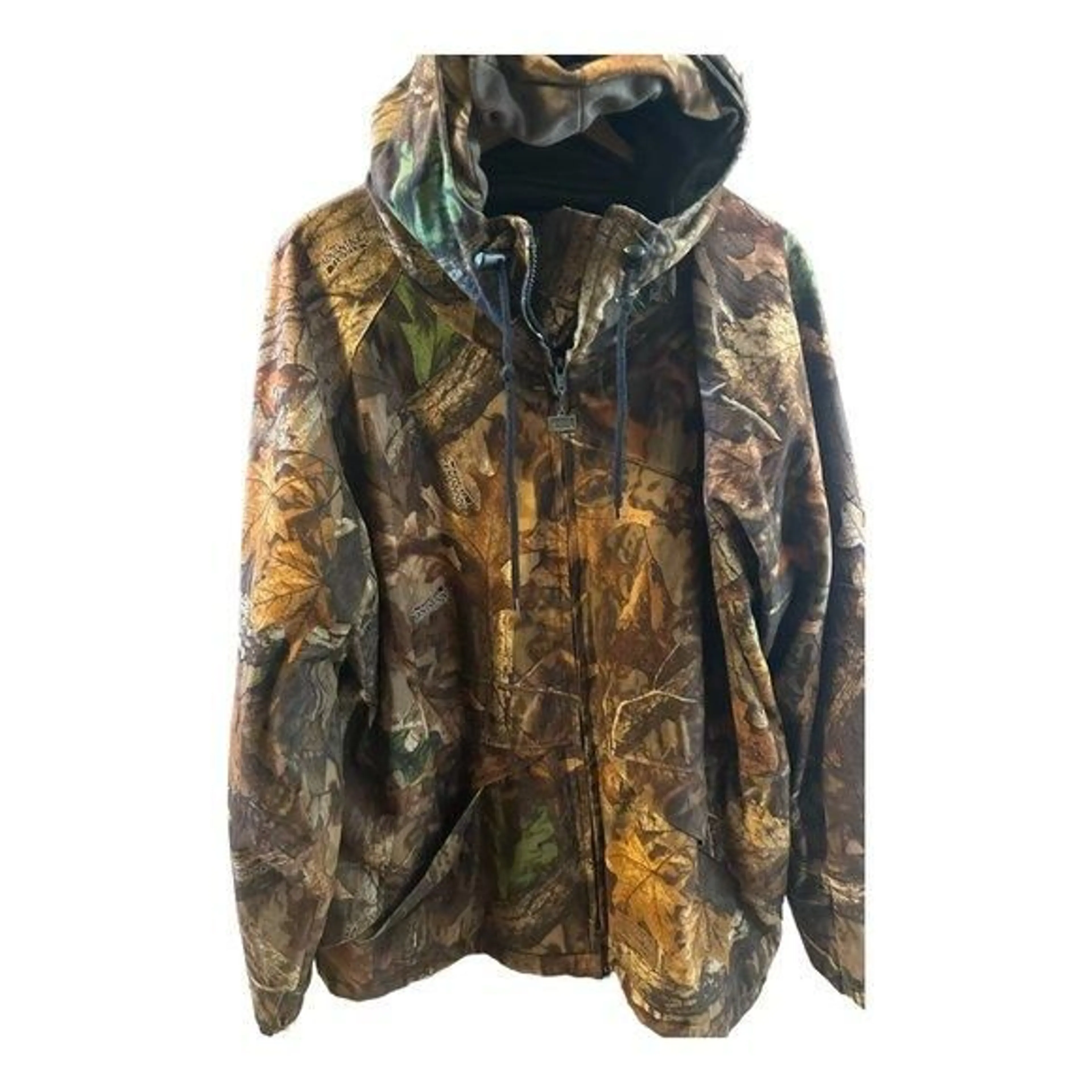 Camo Hunting Fishing Camping Waterproof Jacket Full Zip Hood Size Large  Walls · Whatnot: Buy, Sell & Go Live