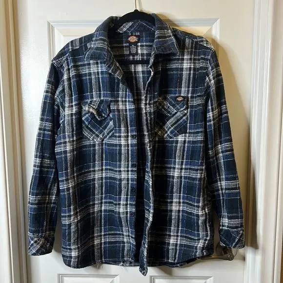 Product image for Dickies blue flannel | Size XL