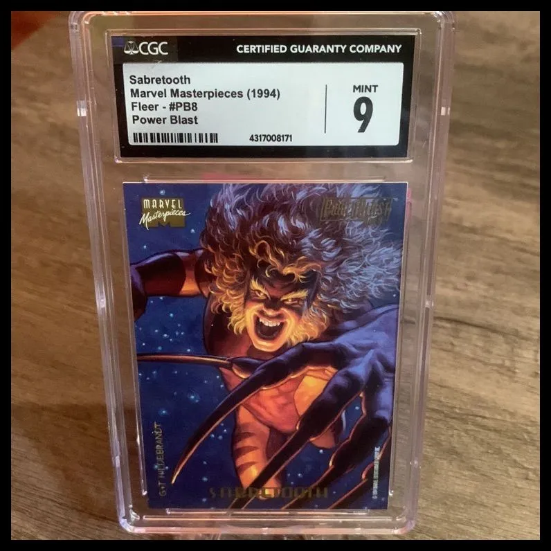 Product image for Sabretooth Mavel Masterpieces (1994)