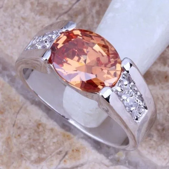 Product image for Women's Silvertone Ring Size 5