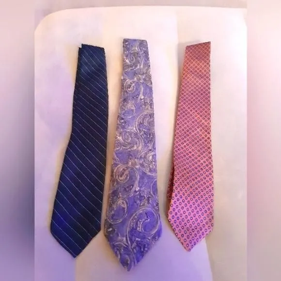 Product image for Men's Vintage Lot of 3 Neckties
