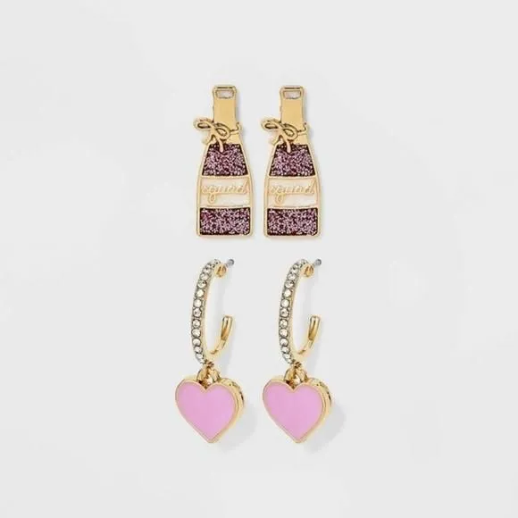 Product image for Baubel Bar Love Earrings