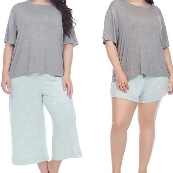 Product image for Honeydew Women's 3 Piece Super Soft Jersey Pajama Set