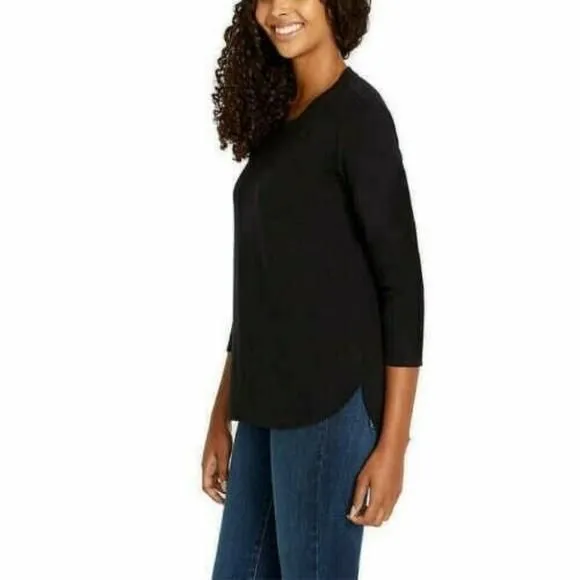 Product image for Kirkland Signature Ladies' Cotton Slub Tee