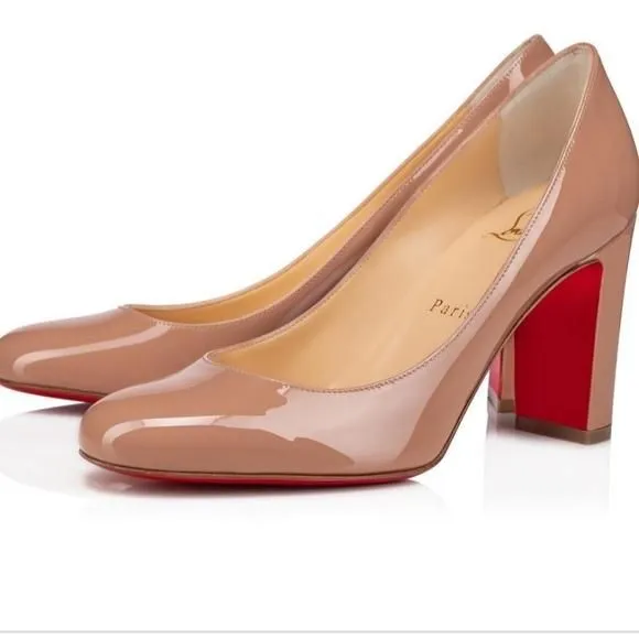 Product image for Christian Louboutin Lady Gena Patent Pumps