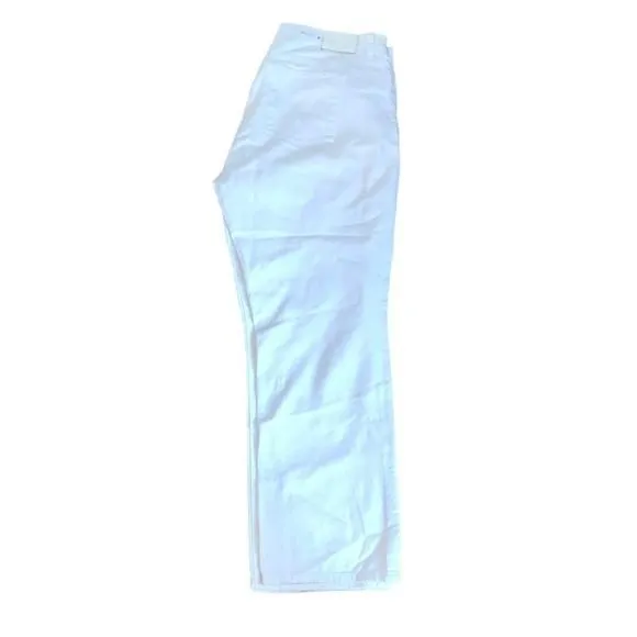 Product image for LRL Lauren Jeans Co. Ralph Lauren Cotton White Denim Jeans Size 16.