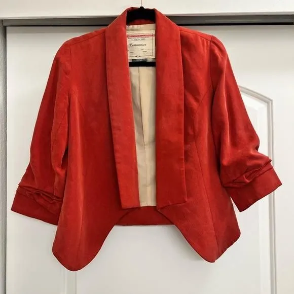 Product image for Anthropologie Cartonnier Open Front Jacket