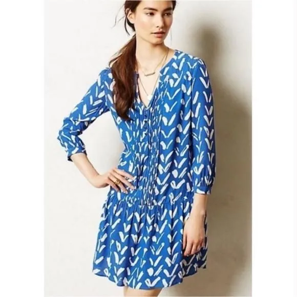 Product image for Anthropologie Maeve Caravane Tunic Patterned Dress