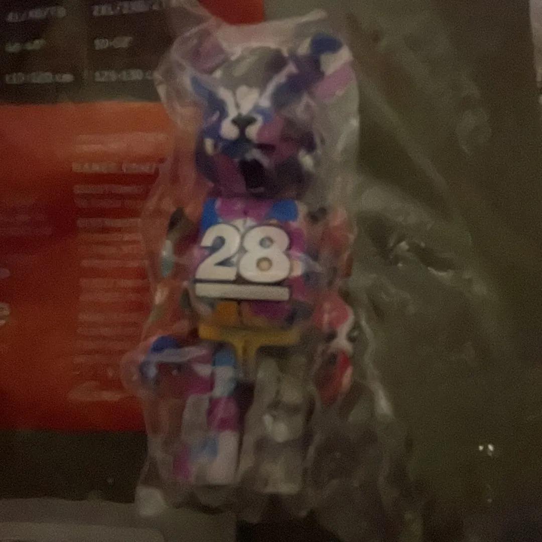 Product image for New Bearbrick 100% Bape 28th anniversary camo #2