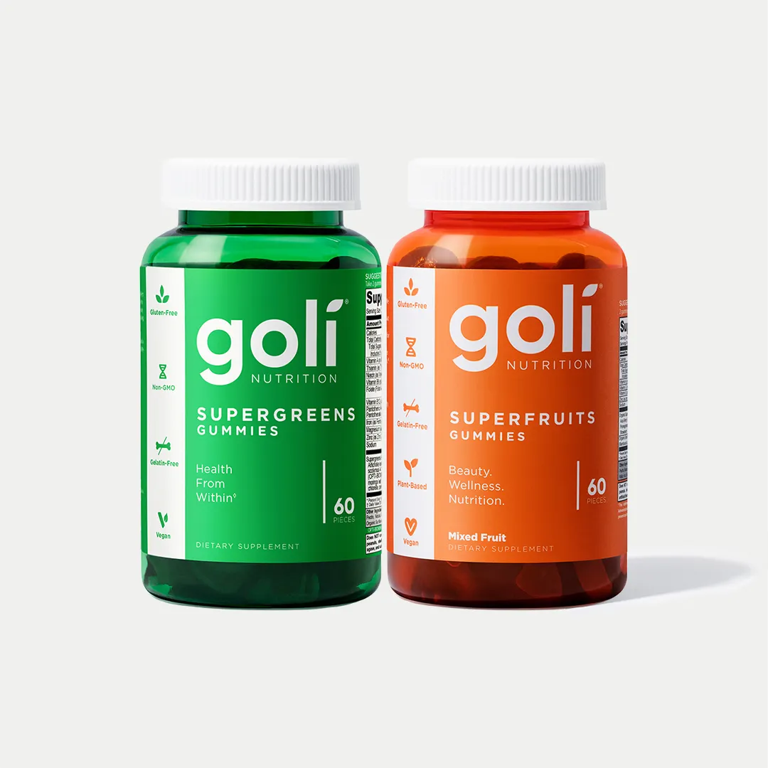 2 Bottle Pack; Superfruits & Supergreens - WhatNot