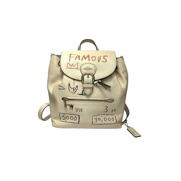 basquiat leather backpack OFFICIAL UNTITLED 1982 (DLXV) – SPRAYGROUND® Style No Coach × Jean-Michel Basquiat Coach
