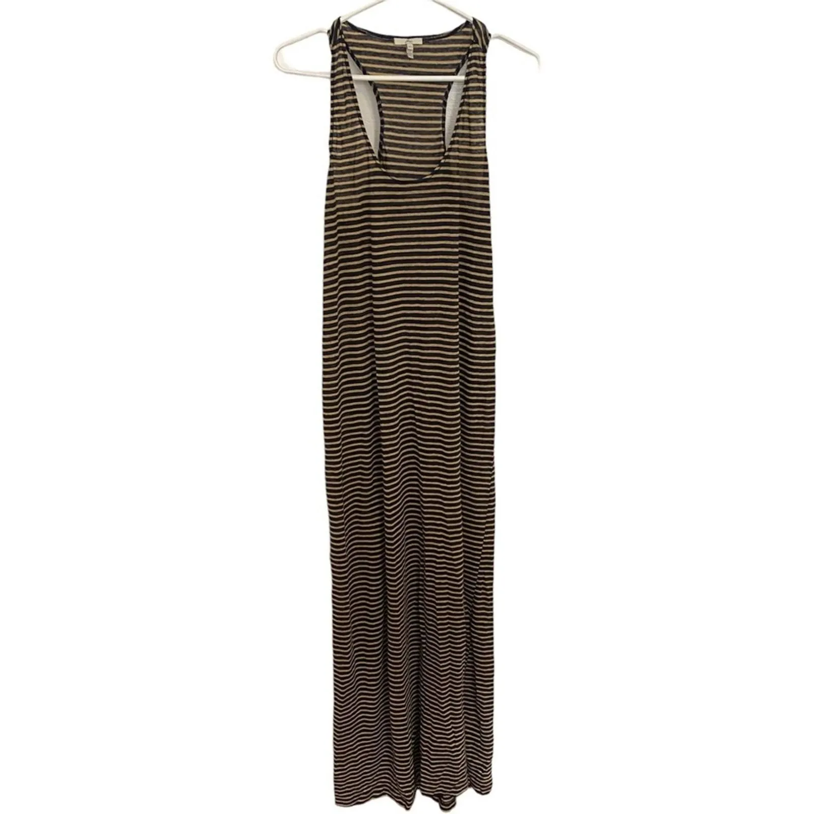 Joie 100% linen Maxi Dress Womens Size Extra Small Navy stripe Tank  racerback XS - pre-owned---good - Joie  Whatnot: Shop, Sell, Connect