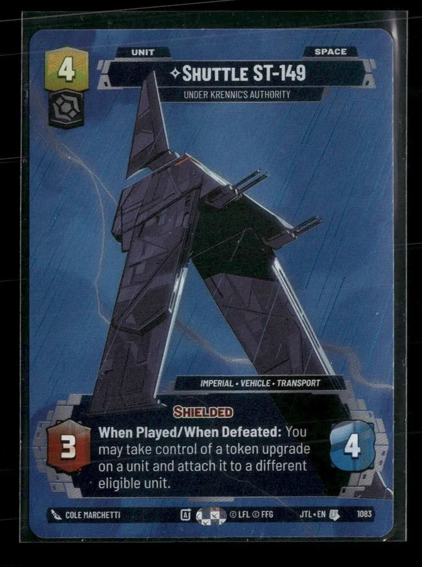 Shuttle ST-149 - Under Krennic's Authority (Prestige Foil) - Jump to Lightspeed