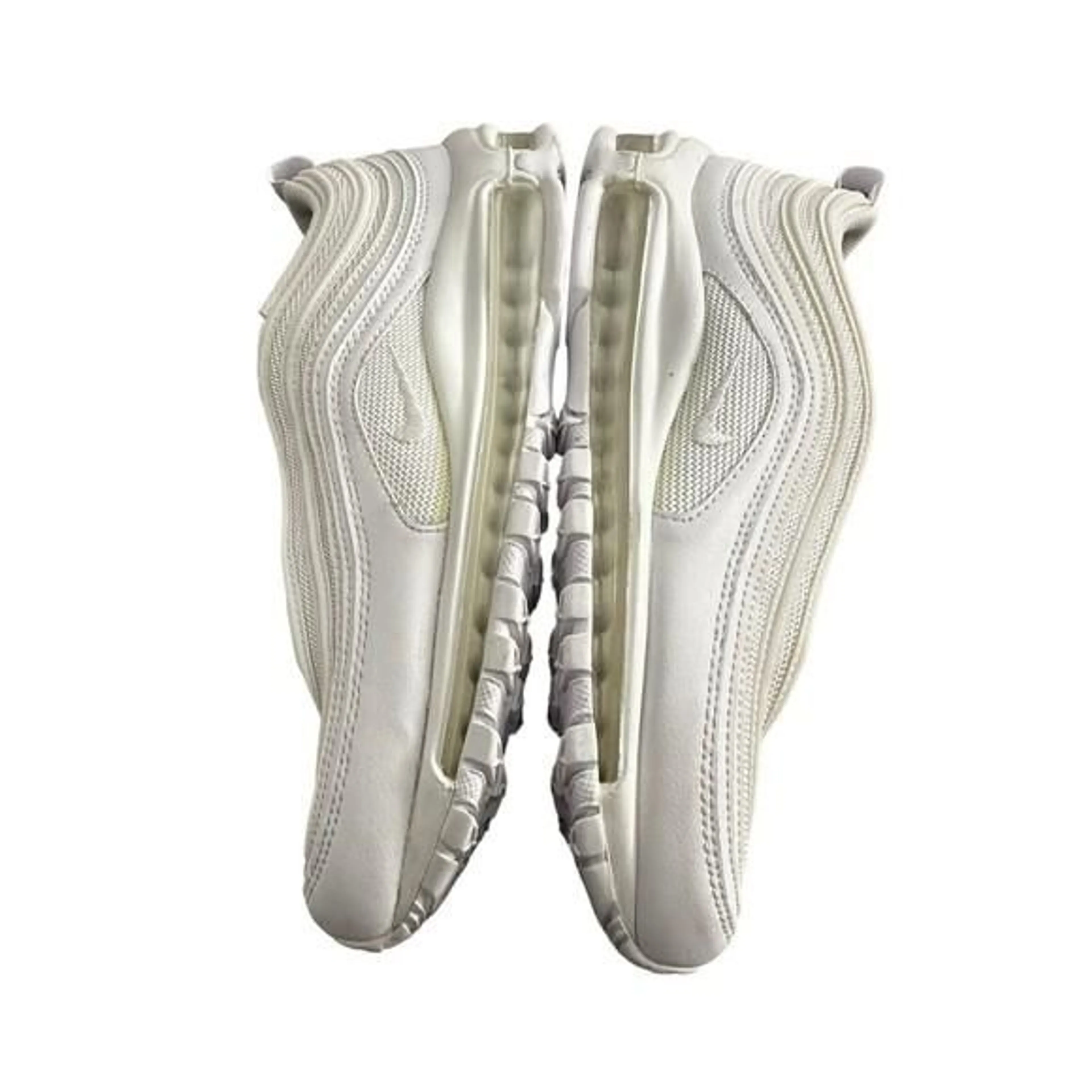 Nike Air Max 97 Triple White DH8016-100 Women's US Size 9 DISPLAY PAIR NEW  · Whatnot: Buy, Sell & Go Live
