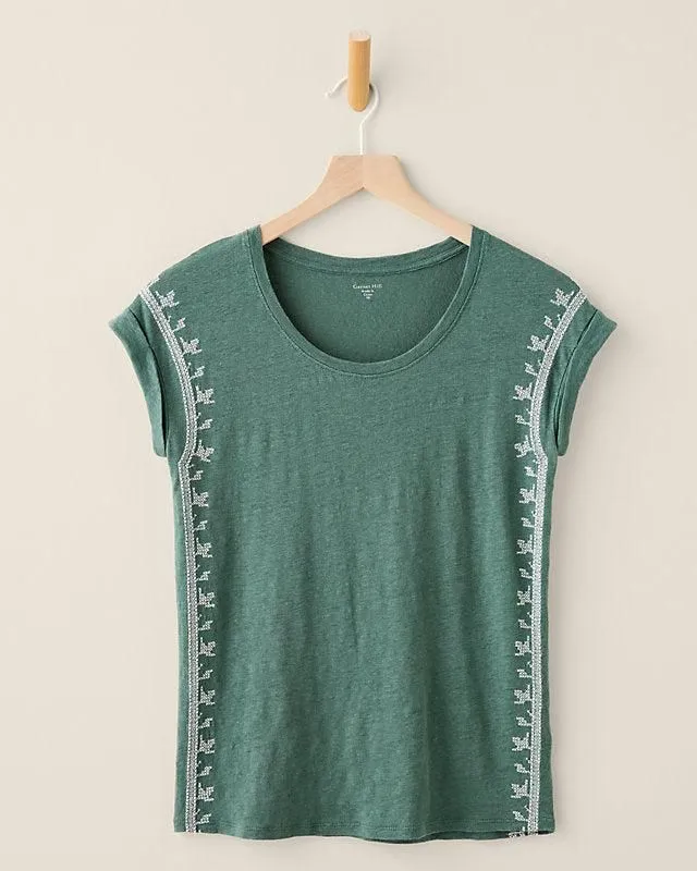 Women's No-Sleeve Shirt - Green / M