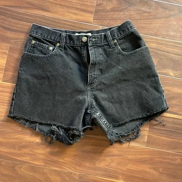 Product image for L.L. Bean black shorts size 8 petite