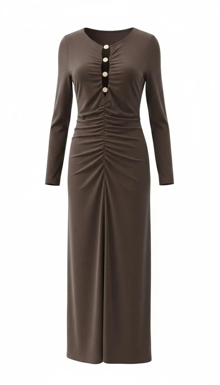 modest white dress Pearl-Embellished Square Neck Maxi Dress