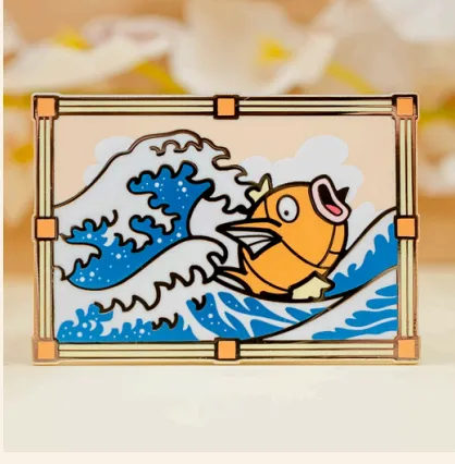 The Great Wave Pin