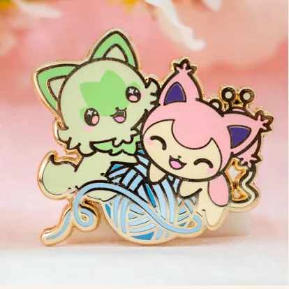 Poké Cats Pin