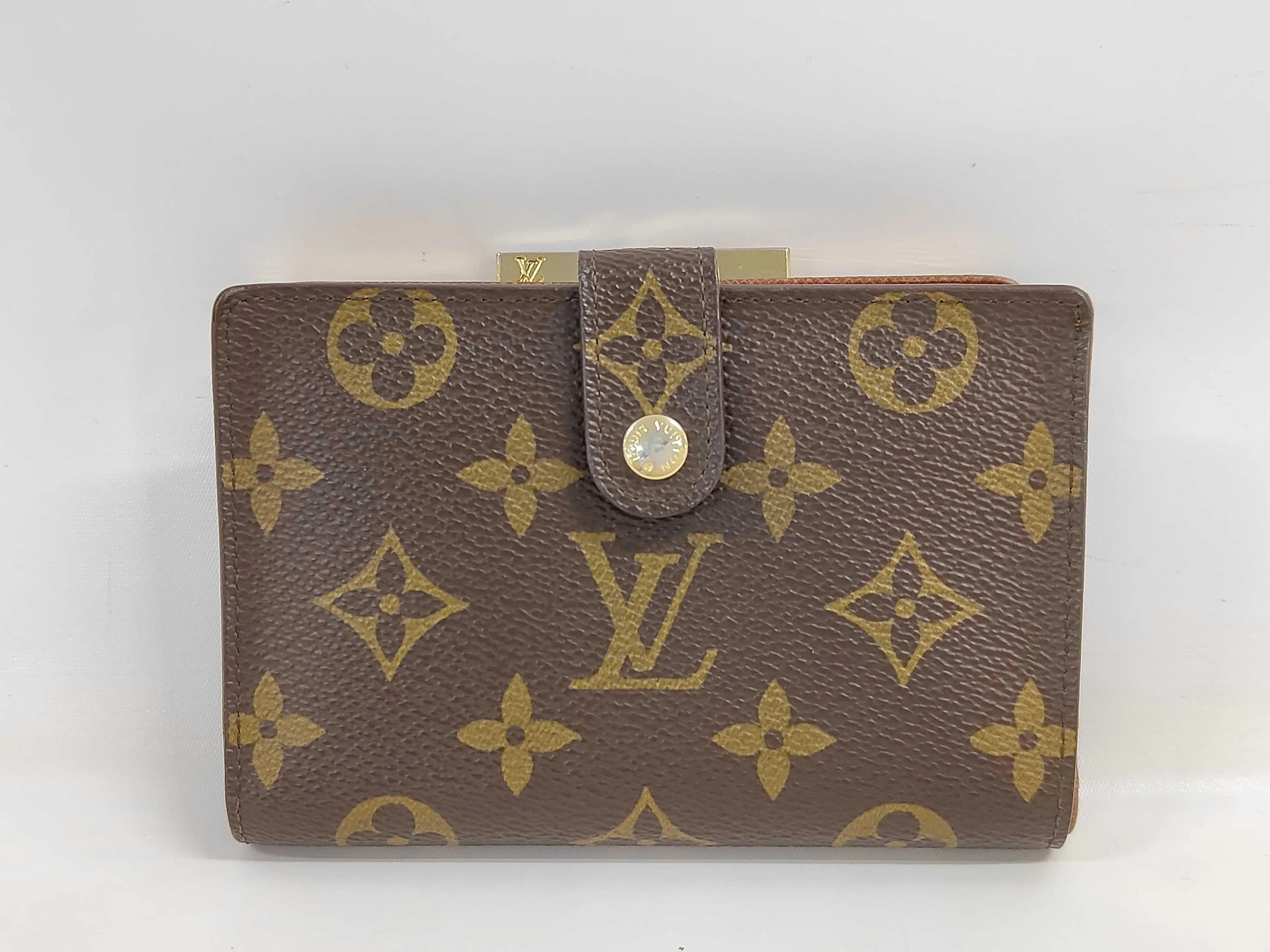 Louis Vuitton French Wallet Monogram 3096