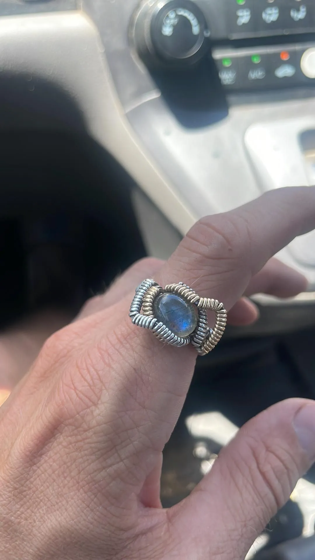 Product image for Labradorite ring size 7.5
