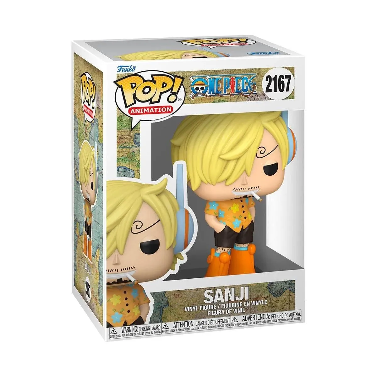 FUNKO POP! Animation: One Piece – Sanji #2167 Vinyl Figure