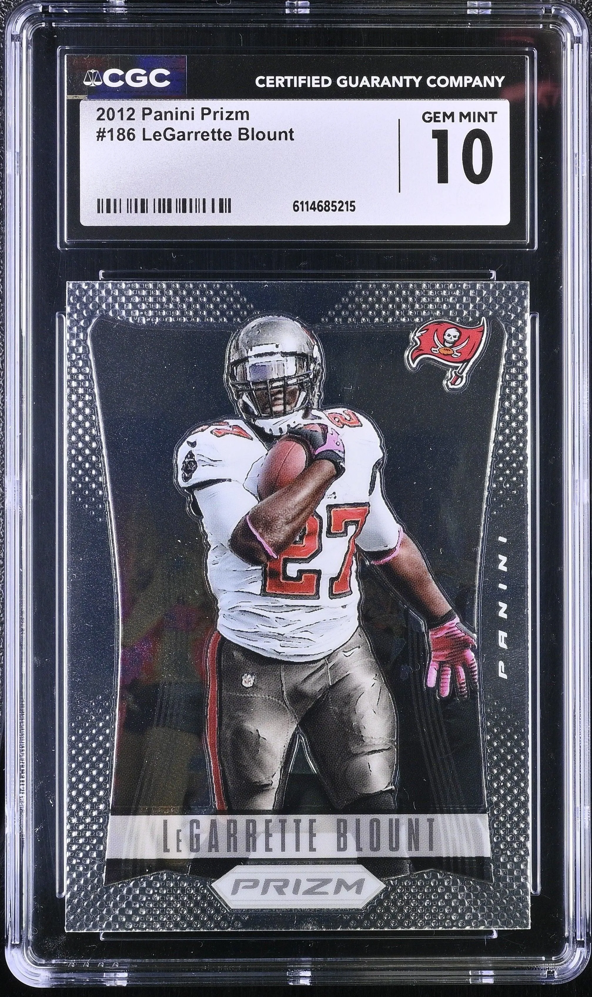 Legarrette Blount 2012 Panini Prizm First Year #186 CGC 10