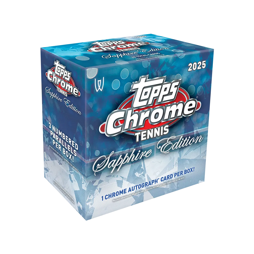 Topps Chrome Tennis Sapphire 2025
