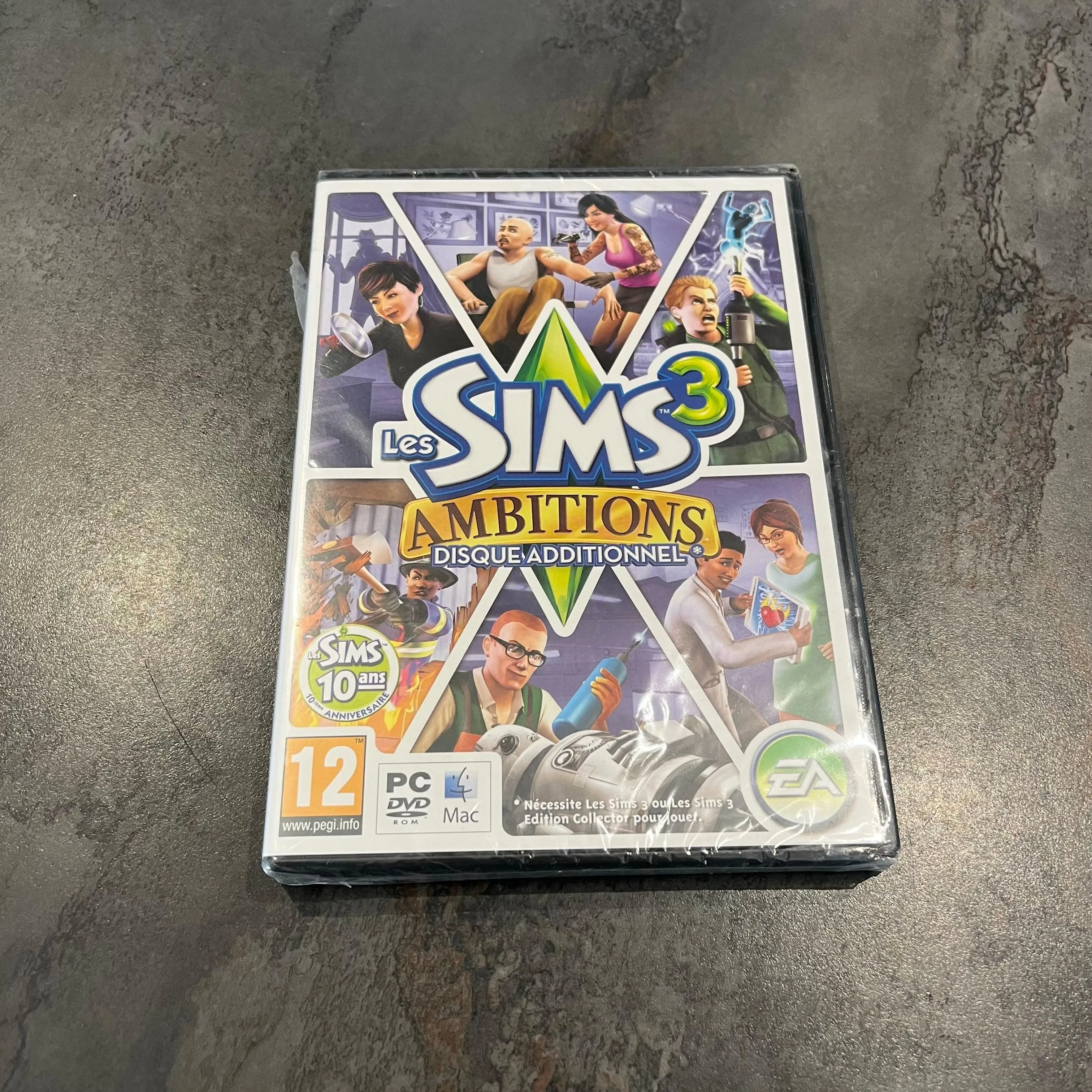 Les Sims 3 Ambitions PC neuf