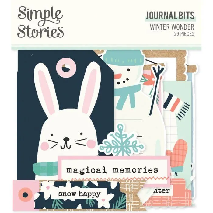 Simple Stories - Winter Wonderland - Journal Bits