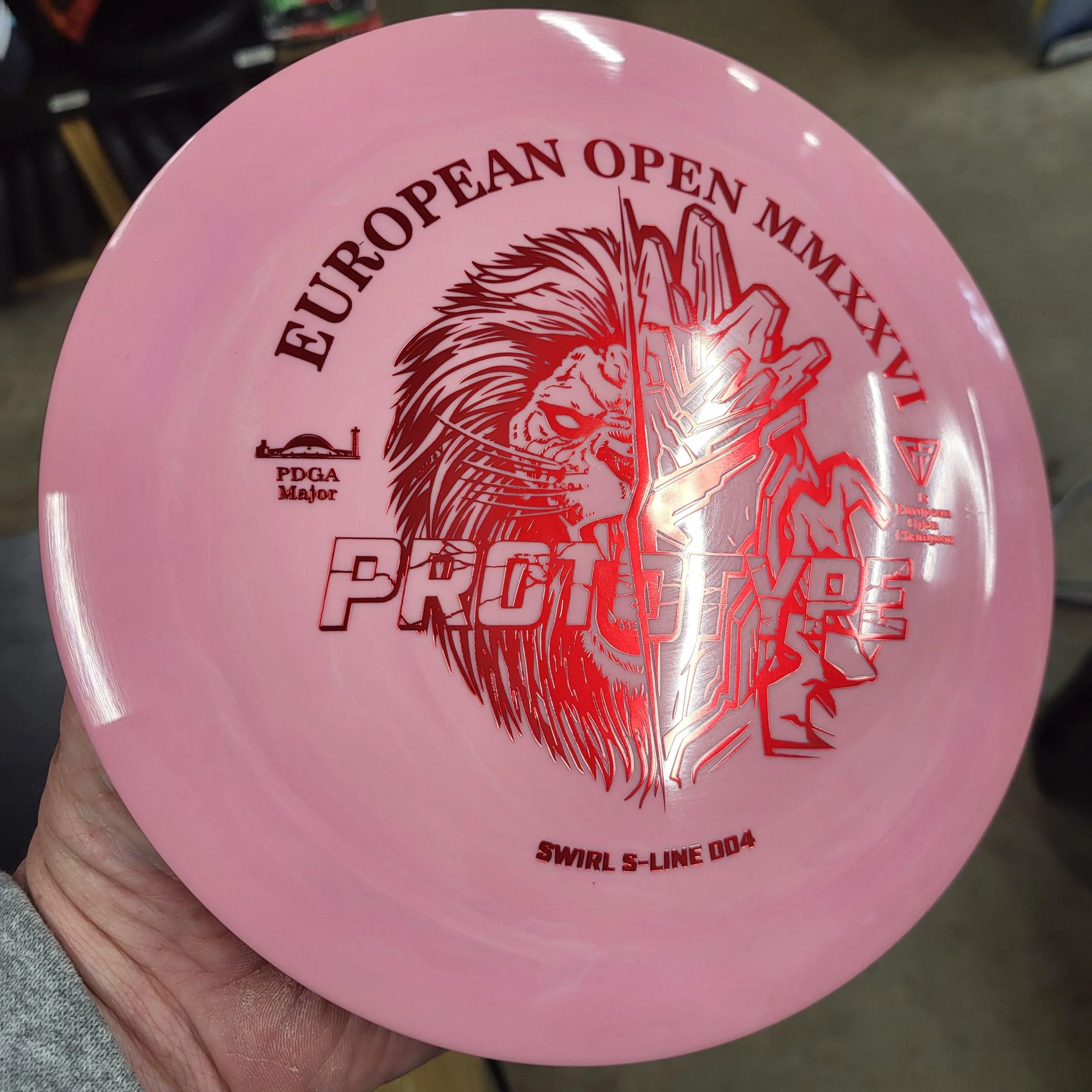 Discmania DD4 Swirl S-Line PROTOTYPE
