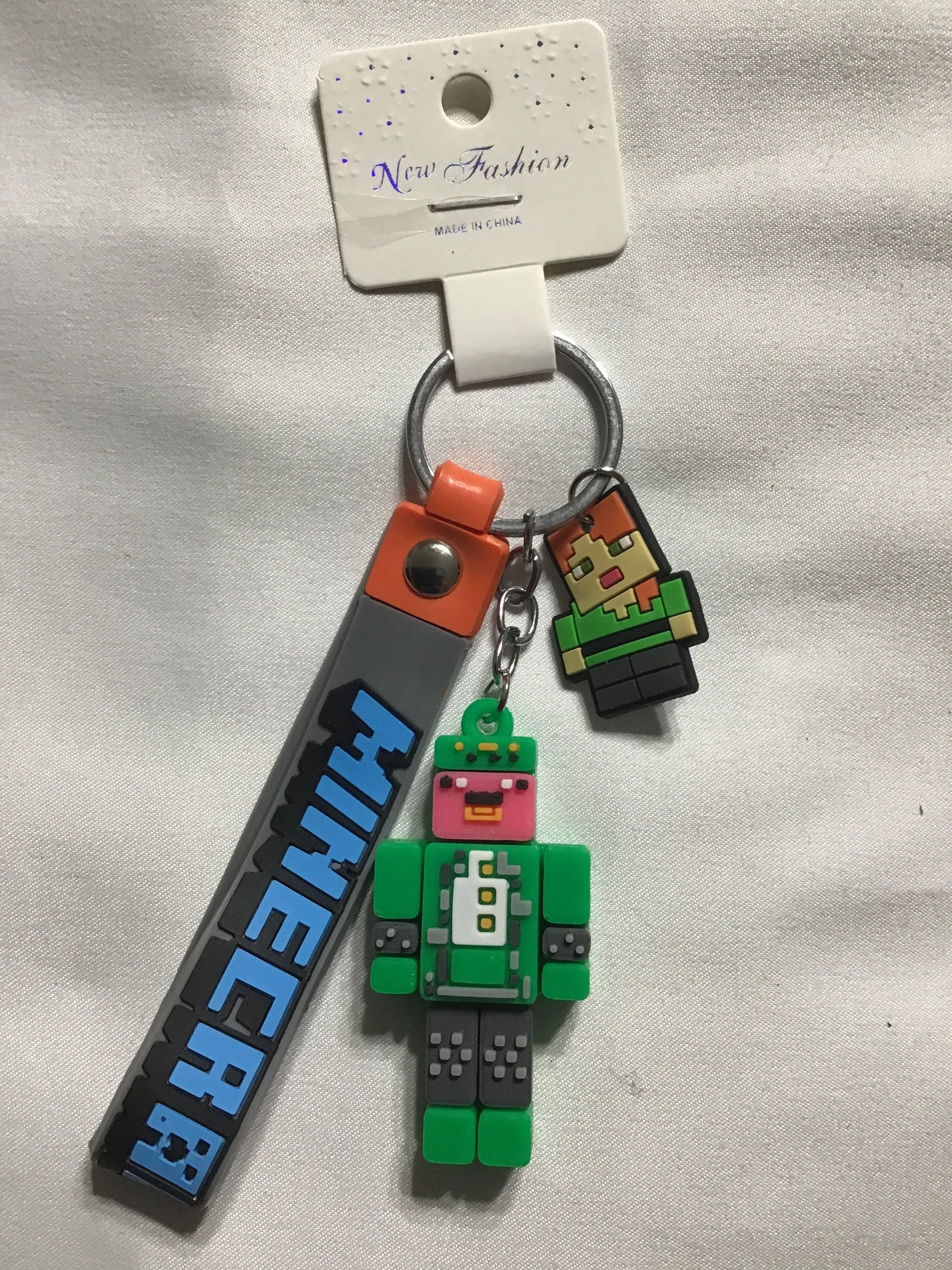 “Minecraft” Keychain
