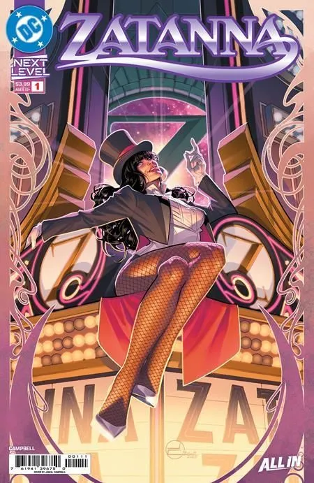 ZATANNA #1 — Cover A — Jamal Campbell
