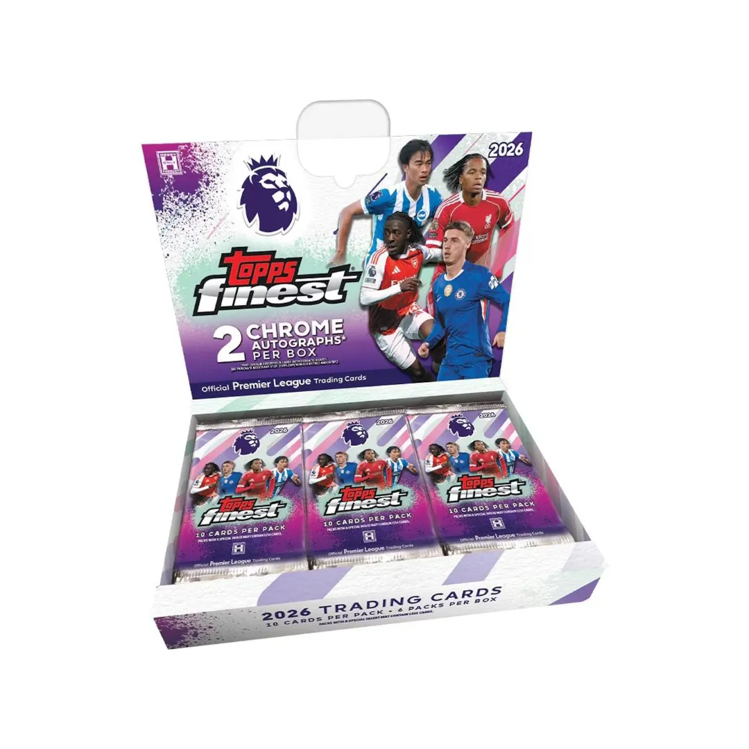 2026 Topps Finest English Premier League (EPL) Hobby Trading Cards