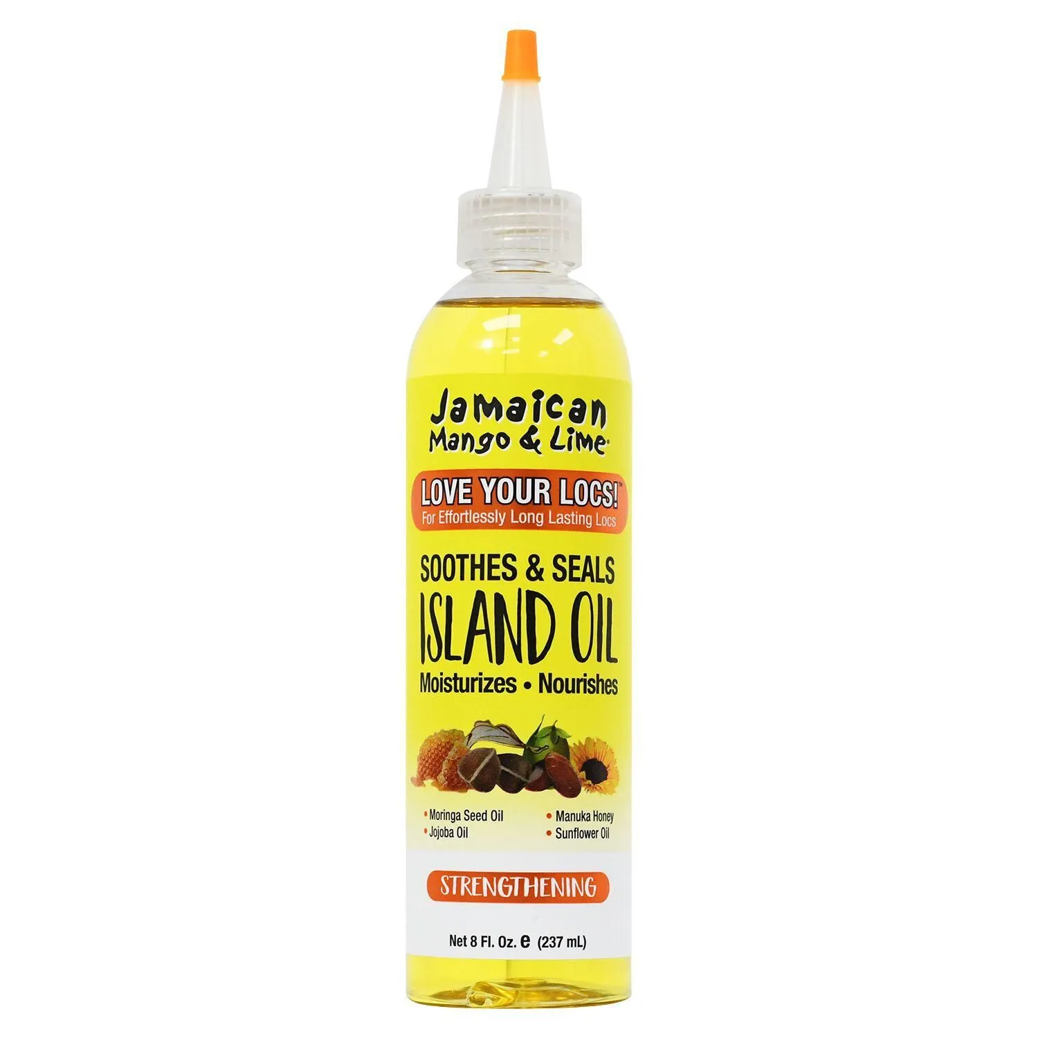Jamaican Mango & Lime Soothes & Seals Island Oil Strengthening 8oz