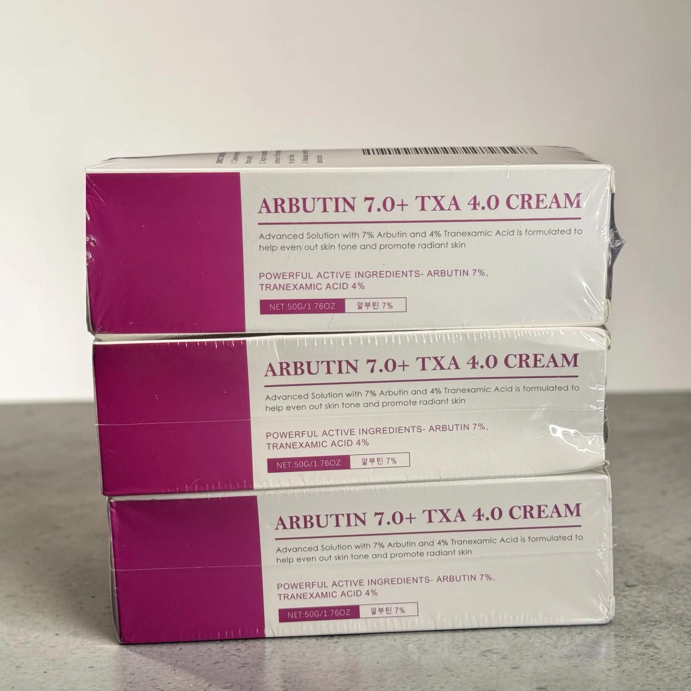 Tranexamic Acid Cream, Arbutin 7% + Tranexamic Acid 4% Cream, Face Cream for Dark Spots, Freckle, Blemishes, Pigmentation, Skin Care for Hyperpigmentation Treatment, 1.69fl.oz
