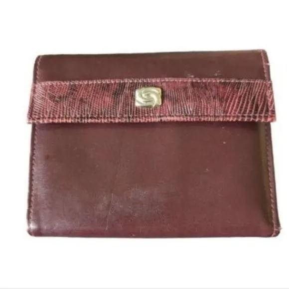 Product image for Di Lido Wallet Woman’s‎ Top Grain Cowhide With Coin Area Brown Vintage Rustic
