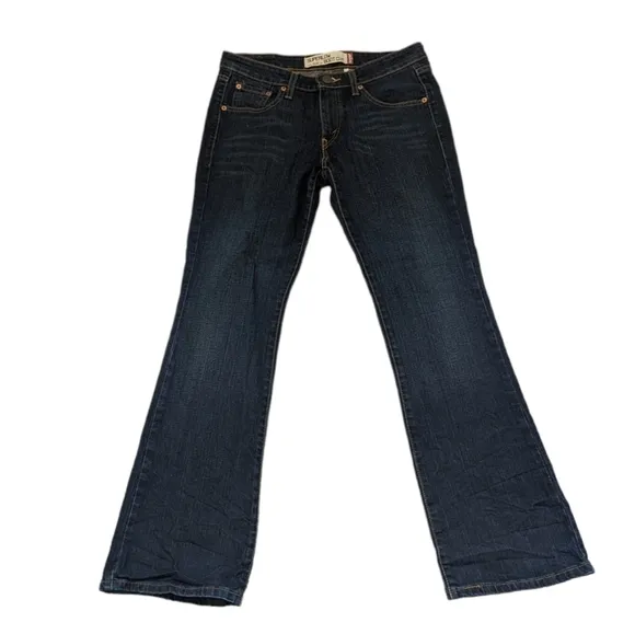 Product image for Levi's Jeans Women's 9 Medium Super‎ Low Bootcut Blue Denim