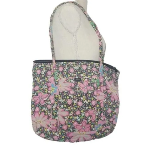 Product image for Leeine Women's Bright Colorful floral shoulder bag  13"x15"‎