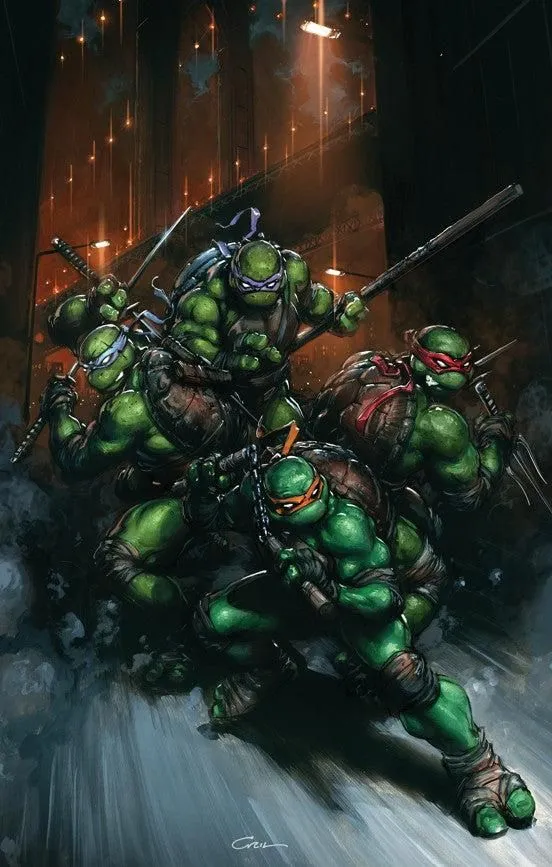 Teenage Mutant Ninja Turtles #13 Variant 1:50 CLAYTON CRAIN
