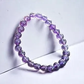 Amethyst Healing Bracelet - 8 or 10mm High Grade Crystals